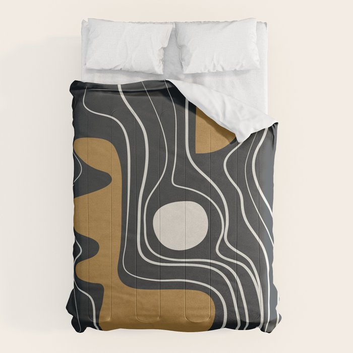 Minimal Abstract Form 3 Comforter Gallery Image 6