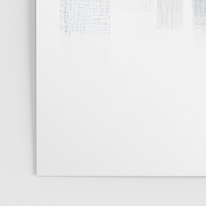 Blue and Grey Retro Style Geometric Abstract - Codex Poster Gallery Image 3