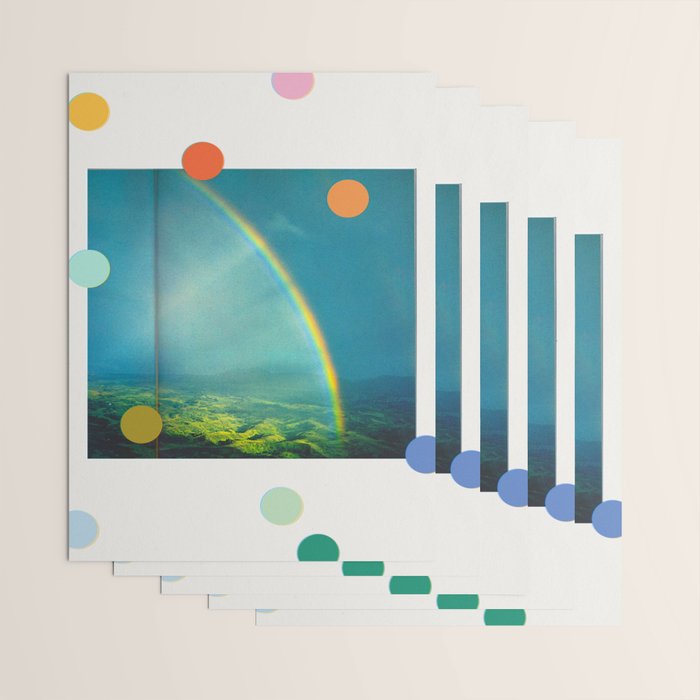 Over Rainbows Wrapping Paper Gallery Image 3