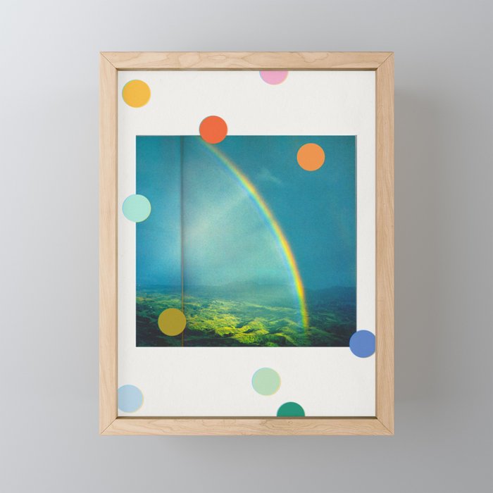 Over Rainbows Mini Art Print Gallery Image 1