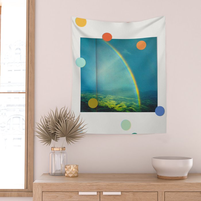 Over Rainbows Wall Tapestry Gallery Image 2