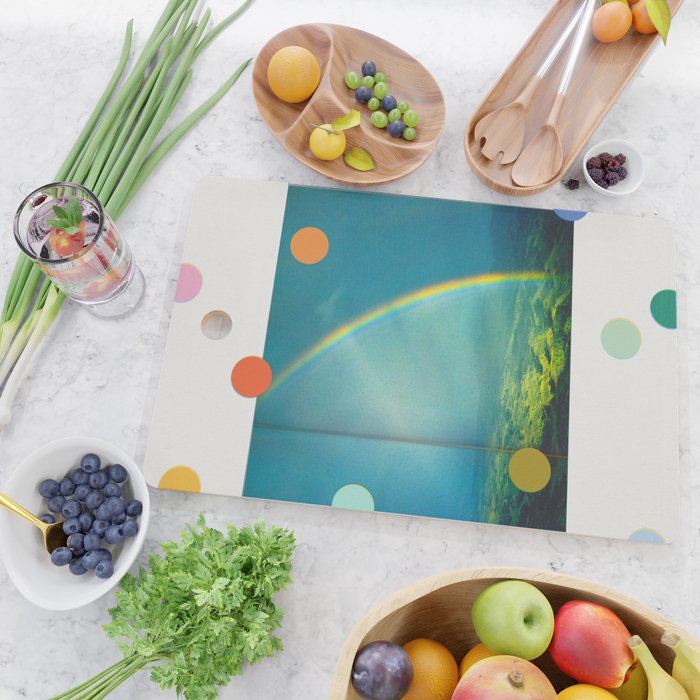 Over Rainbows Cutting Board Gallery Image 2