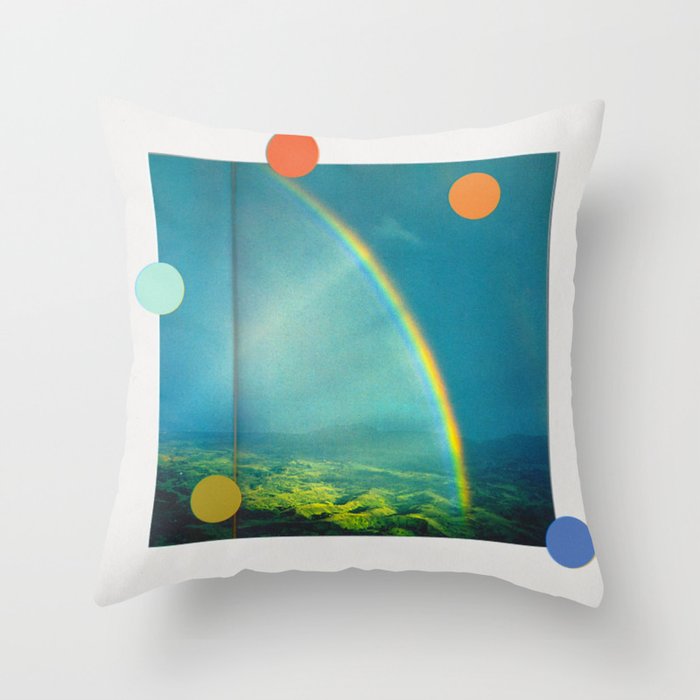 Over Rainbows Throw Pillow Gallery Image 1
