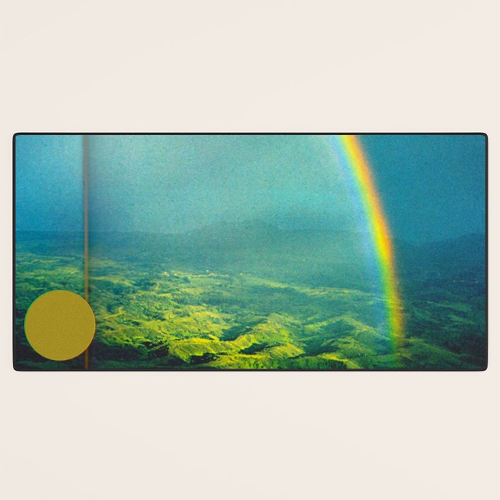 Over Rainbows Desk Mat Gallery Image 3