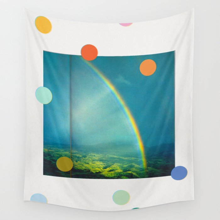Over Rainbows Wall Tapestry Gallery Image 1
