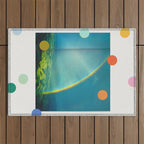 Over Rainbows Outdoor Rug Gallery Image 1