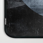 Circles Black and White Geometric Mid-Century Modern Abstract Laptop Sleeve Gallery Image 3