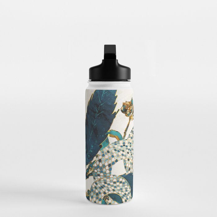 Summer Indigo Garden Water Bottle Gallery Image 3