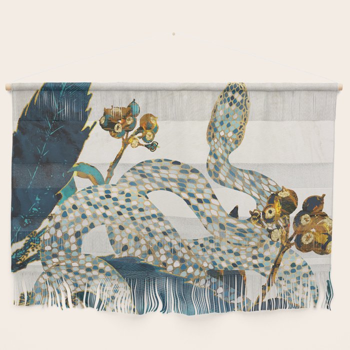 Summer Indigo Garden Wall Hanging Gallery Image 1