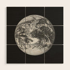Solar System _ 03 Earth Wood Wall Art Gallery Image 1