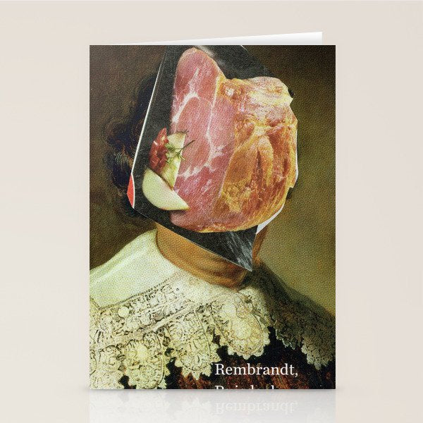 Meat Rembrandt Stationery Card Gallery Image 1