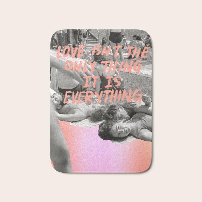 Love is Everything Bath Mat Gallery Image 1