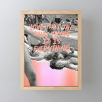 Love is Everything Mini Art Print Gallery Image 1