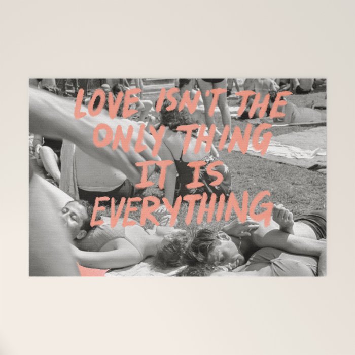 Love is Everything Welcome Mat Gallery Image 1