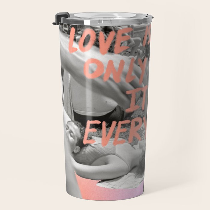 Love is Everything Travel Mug Gallery Image 3