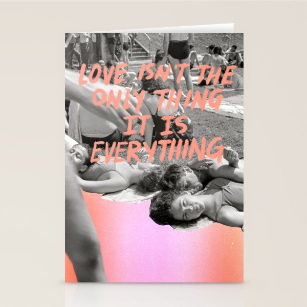Love is Everything Stationery Card Gallery Image 1