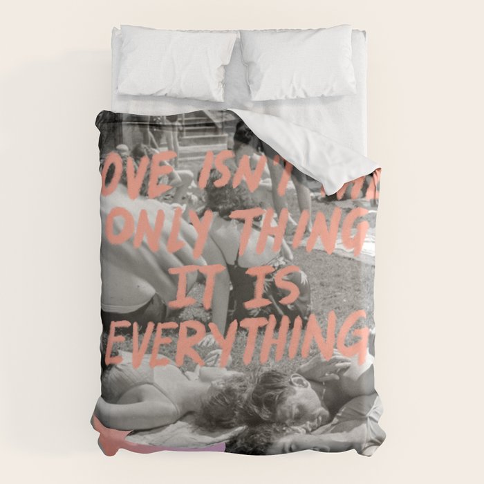 Love is Everything Duvet Cover Gallery Image 1