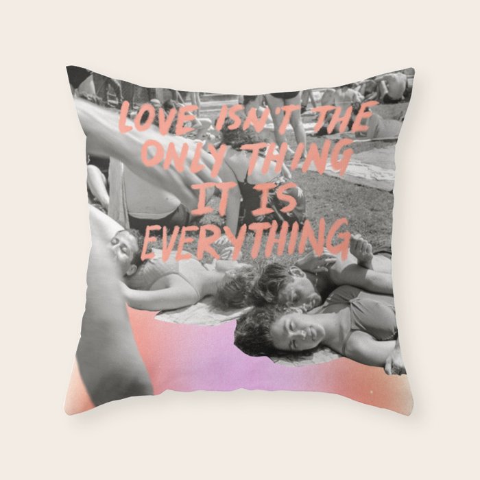 Love is Everything Throw Pillow Gallery Image 6