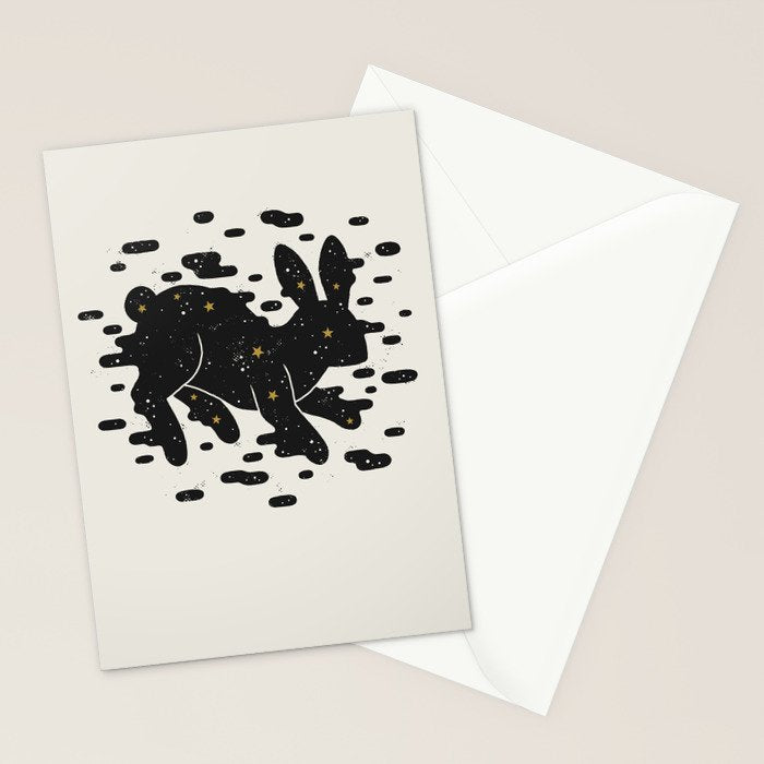 Lepus Consetellation Stationery Card Gallery Image 2
