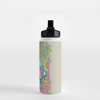 Paradise Visions | Tropical Neon Ocean Escape Water Bottle Gallery Image 2