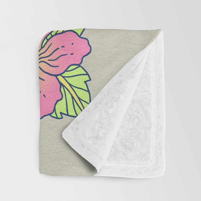 Paradise Visions | Tropical Neon Ocean Escape Throw Blanket Gallery Image 3
