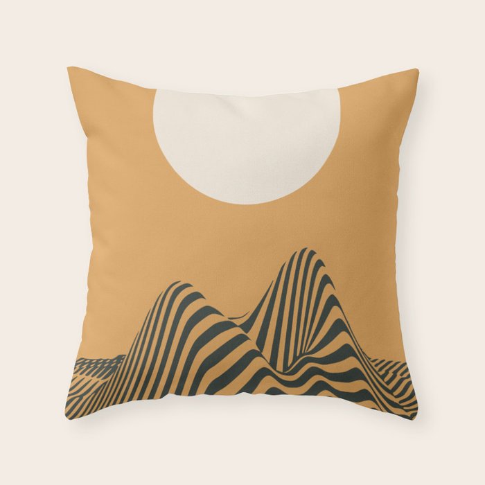 Sun Hill Throw Pillow Gallery Image 1