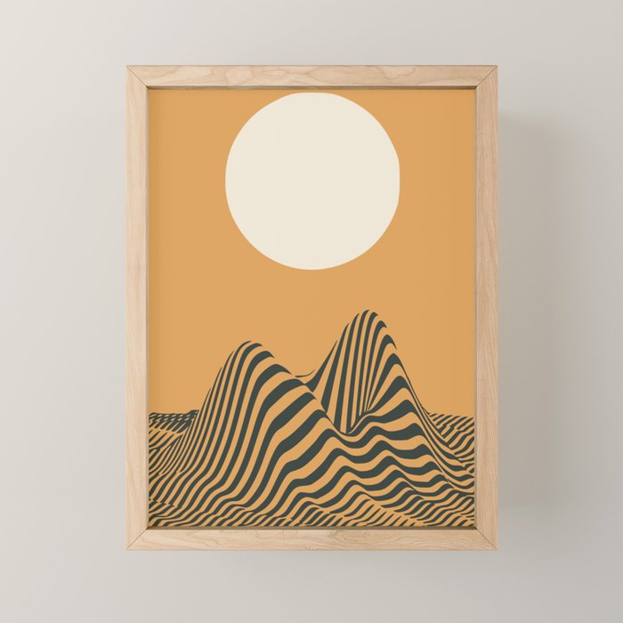 Sun Hill Mini Art Print Gallery Image 1