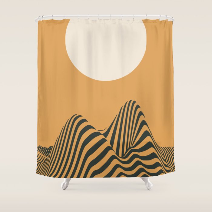 Sun Hill Shower Curtain Gallery Image 1