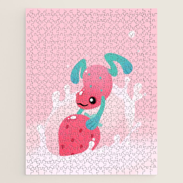 Strawberry poison milk 1 Jigsaw Puzzle Gallery Image 1