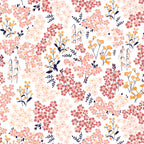 Minimal Blooming Flowers - Blush Pink, Yellow, Blue Coffee Mug Gallery Image 2