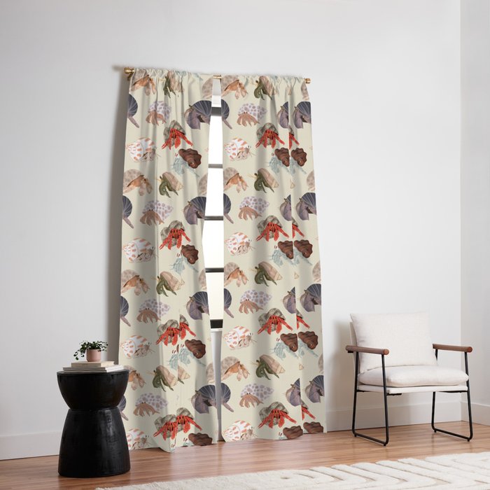 Hermit Crabs Window Curtain Gallery Image 2
