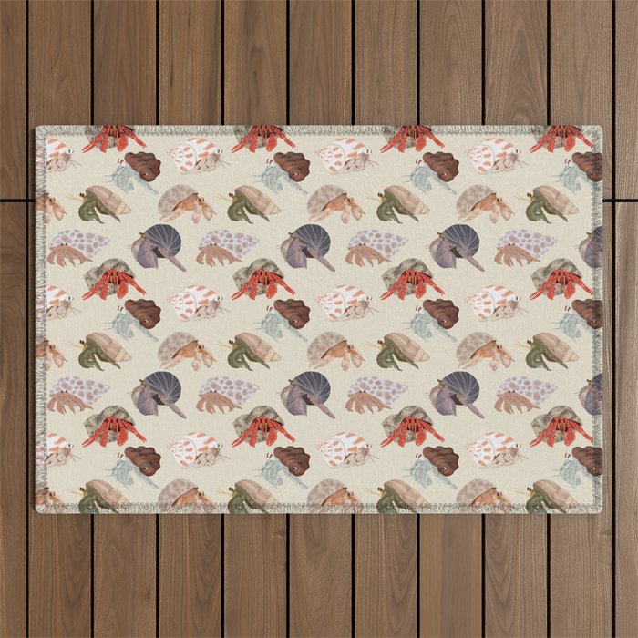 Hermit Crabs Outdoor Rug Gallery Image 1