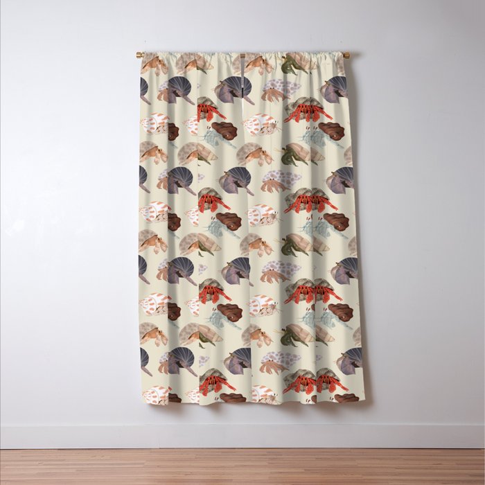 Hermit Crabs Window Curtain Gallery Image 3