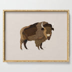 Buffalo Collage Serving Tray Gallery Image 1