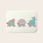 Cactus tortoise Bath Mat Gallery Image 1
