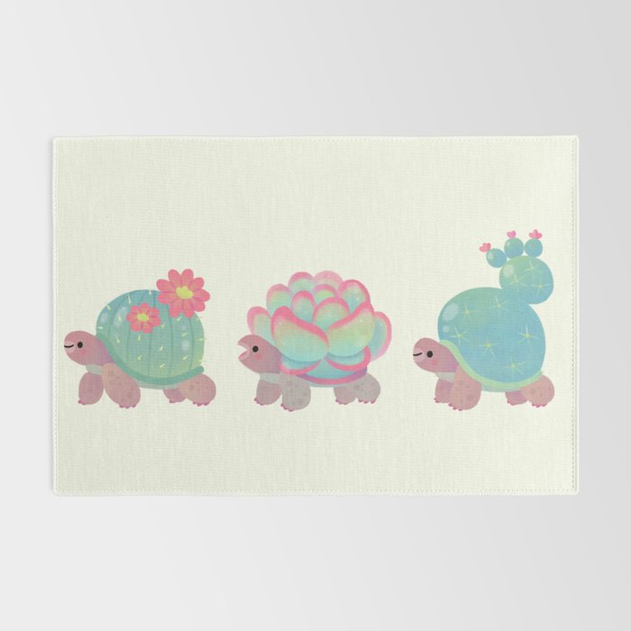 Cactus tortoise Rug Gallery Image 2