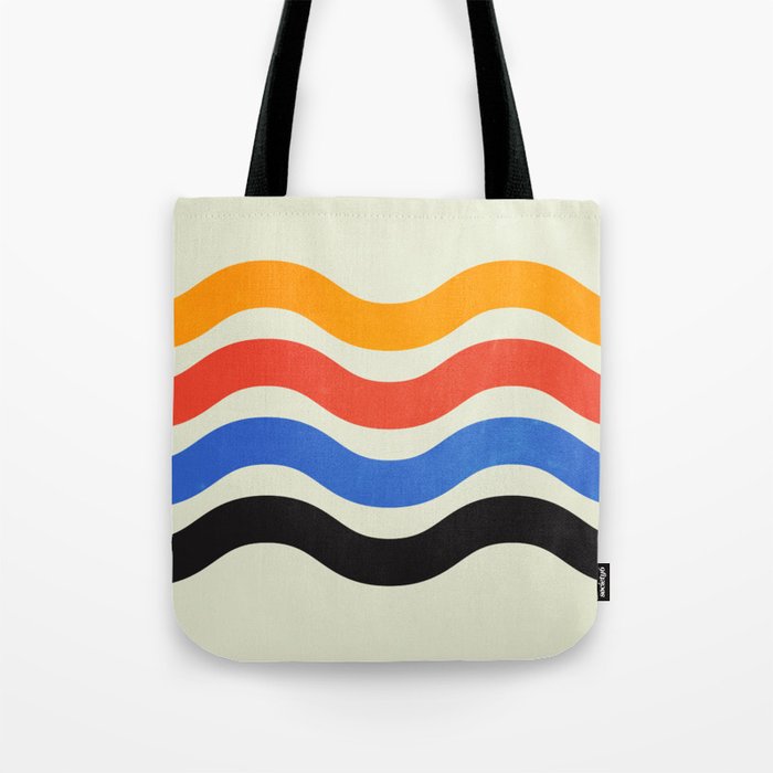 Bauhaus Waves Tote Bag Gallery Image 1