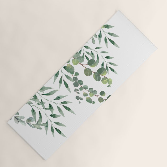 Eucalyptus Leaves  Yoga Mat Gallery Image 1