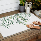 Eucalyptus Leaves  Outdoor Rug Gallery Image 2