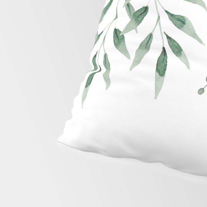 Eucalyptus Leaves  Pillow Sham Gallery Image 4