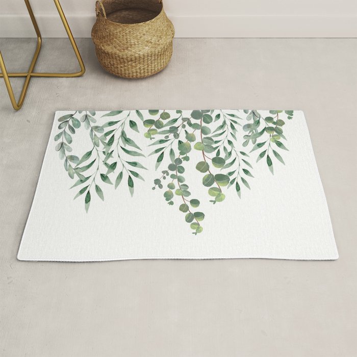 Eucalyptus Leaves  Rug Gallery Image 1