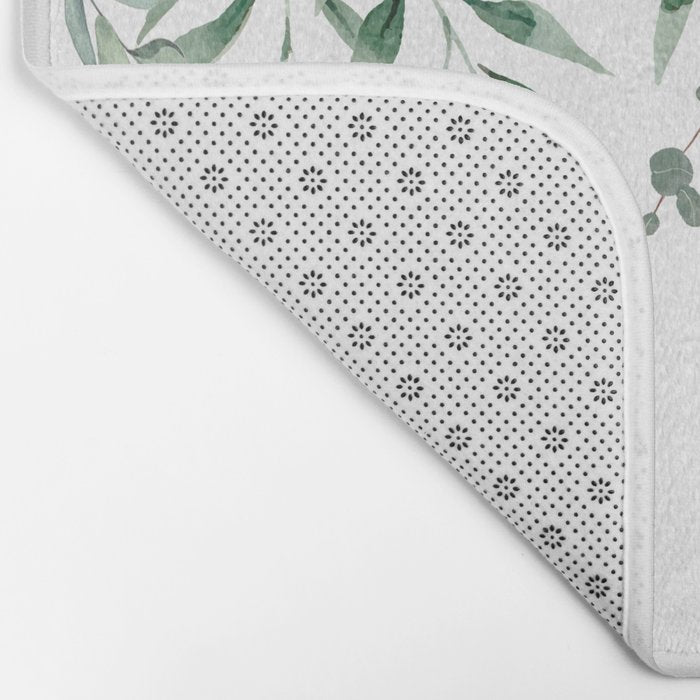 Eucalyptus Leaves  Bath Mat Gallery Image 2