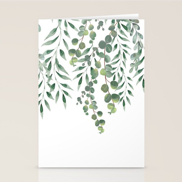 Eucalyptus Leaves  Stationery Card Gallery Image 2