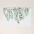 Eucalyptus Leaves  Welcome Mat Gallery Image 1