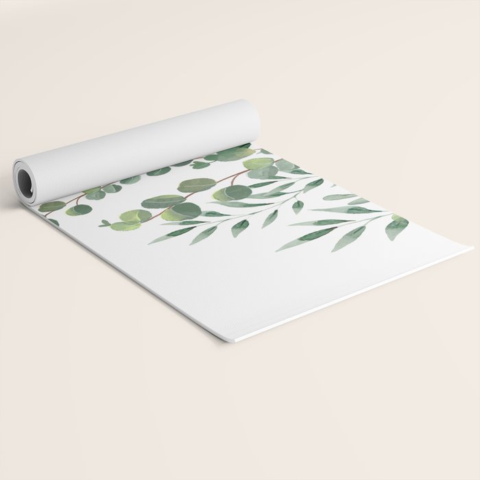 Eucalyptus Leaves  Yoga Mat Gallery Image 2