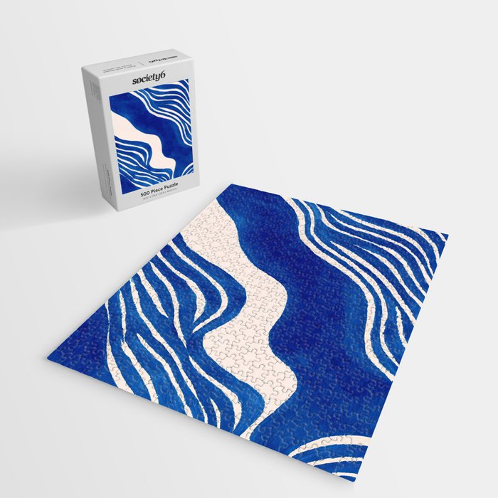 Indigo Flow Jigsaw Puzzle Gallery Image 2