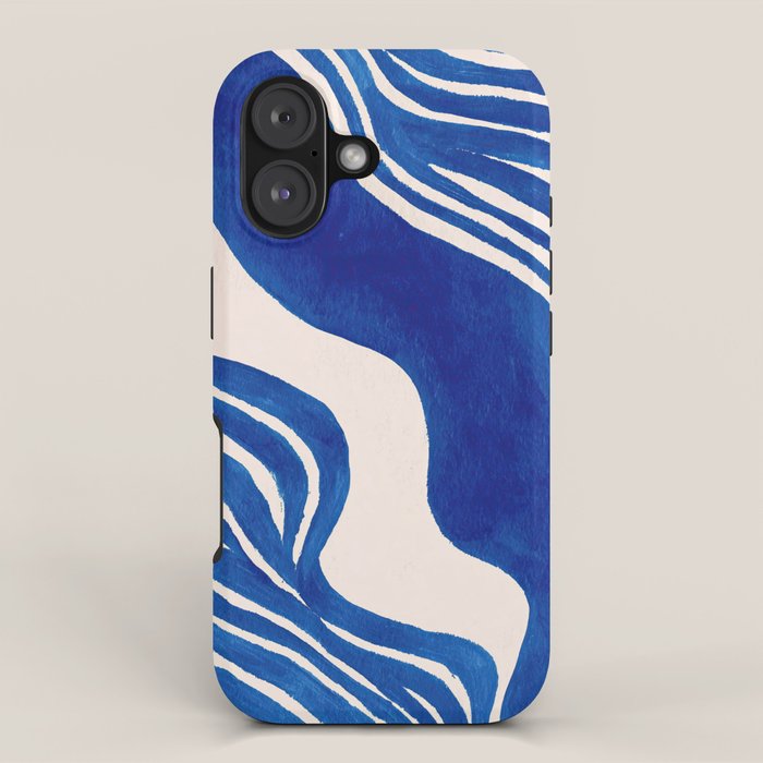 Indigo Flow iPhone Case Gallery Image 1