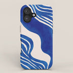 Indigo Flow iPhone Case Gallery Image 1