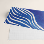 Indigo Flow Wrapping Paper Gallery Image 2