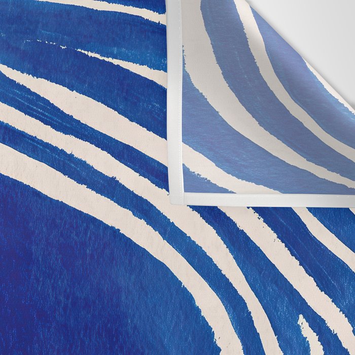 Indigo Flow Wall Tapestry Gallery Image 3